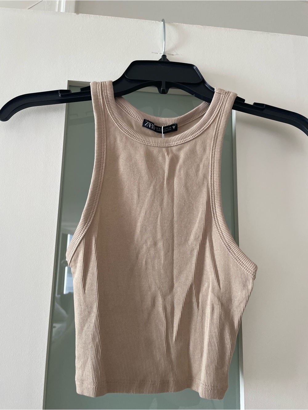 Zara Ribbed Tank Tops